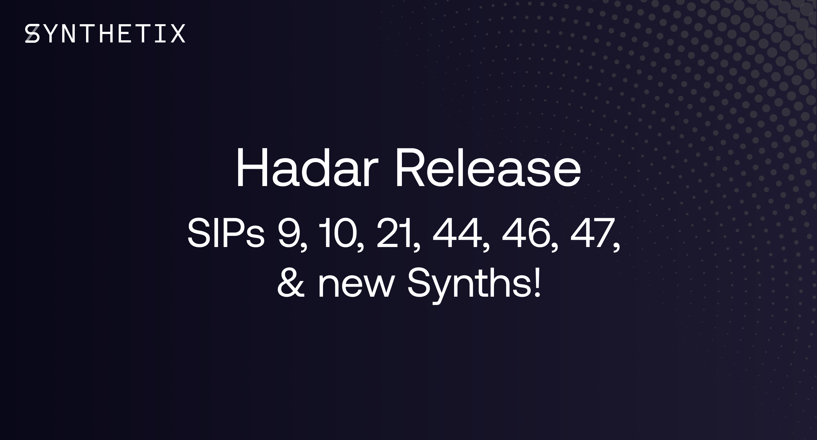 The Hadar release