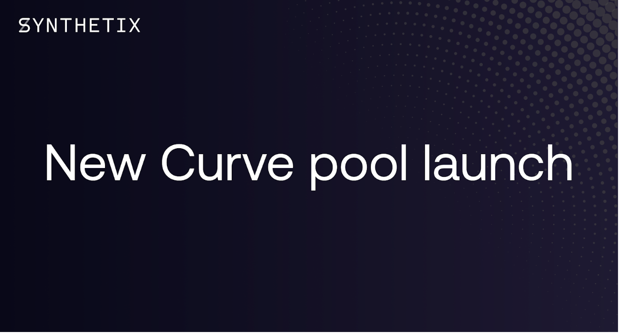 New Curve Pool Launch