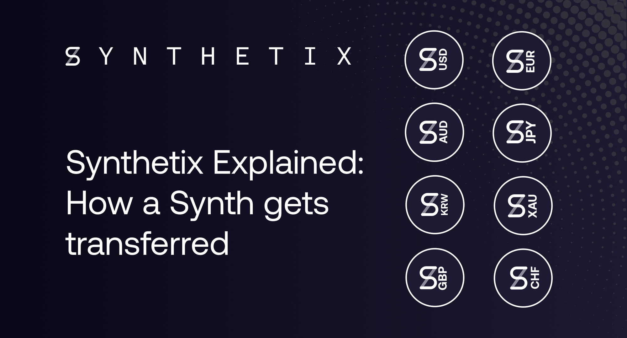 Synthetix Explained: how a Synth gets transferred