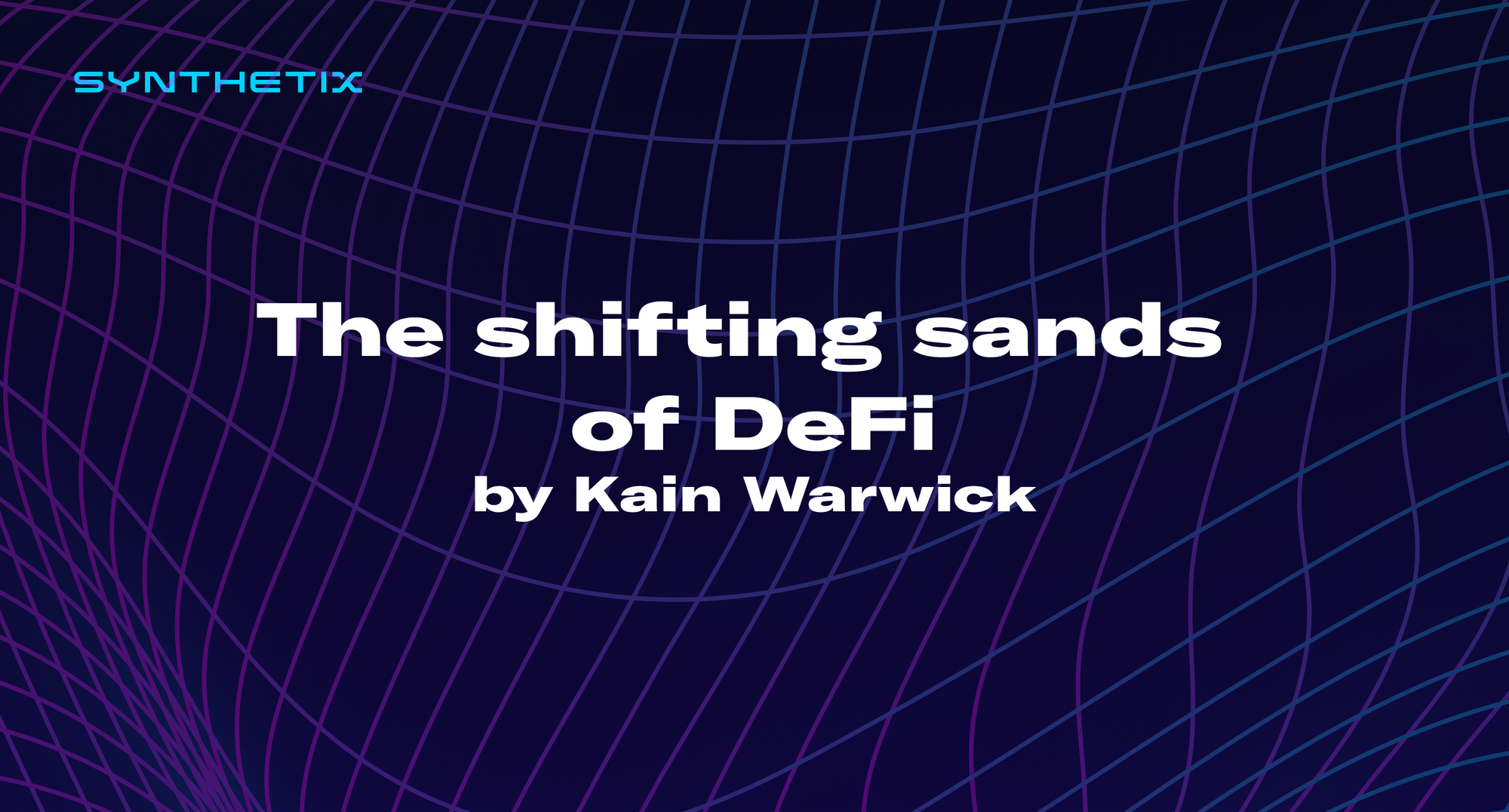 The shifting sands of DeFi