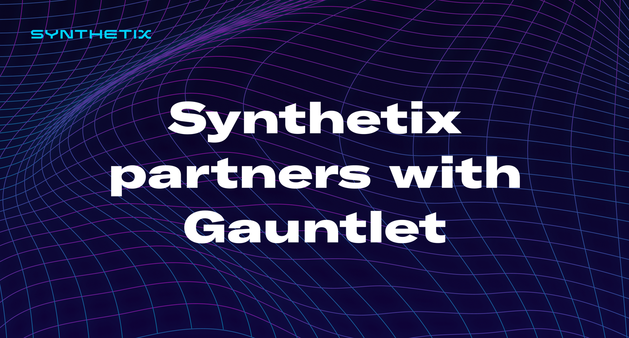 Synthetix partners with Gauntlet for risk management modeling