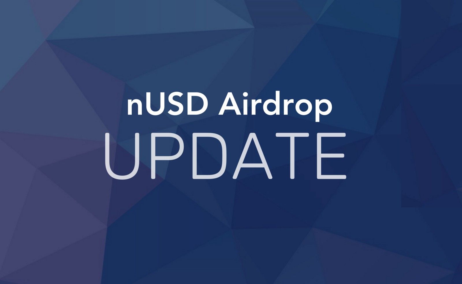 Update: nUSD Airdrop Distribution