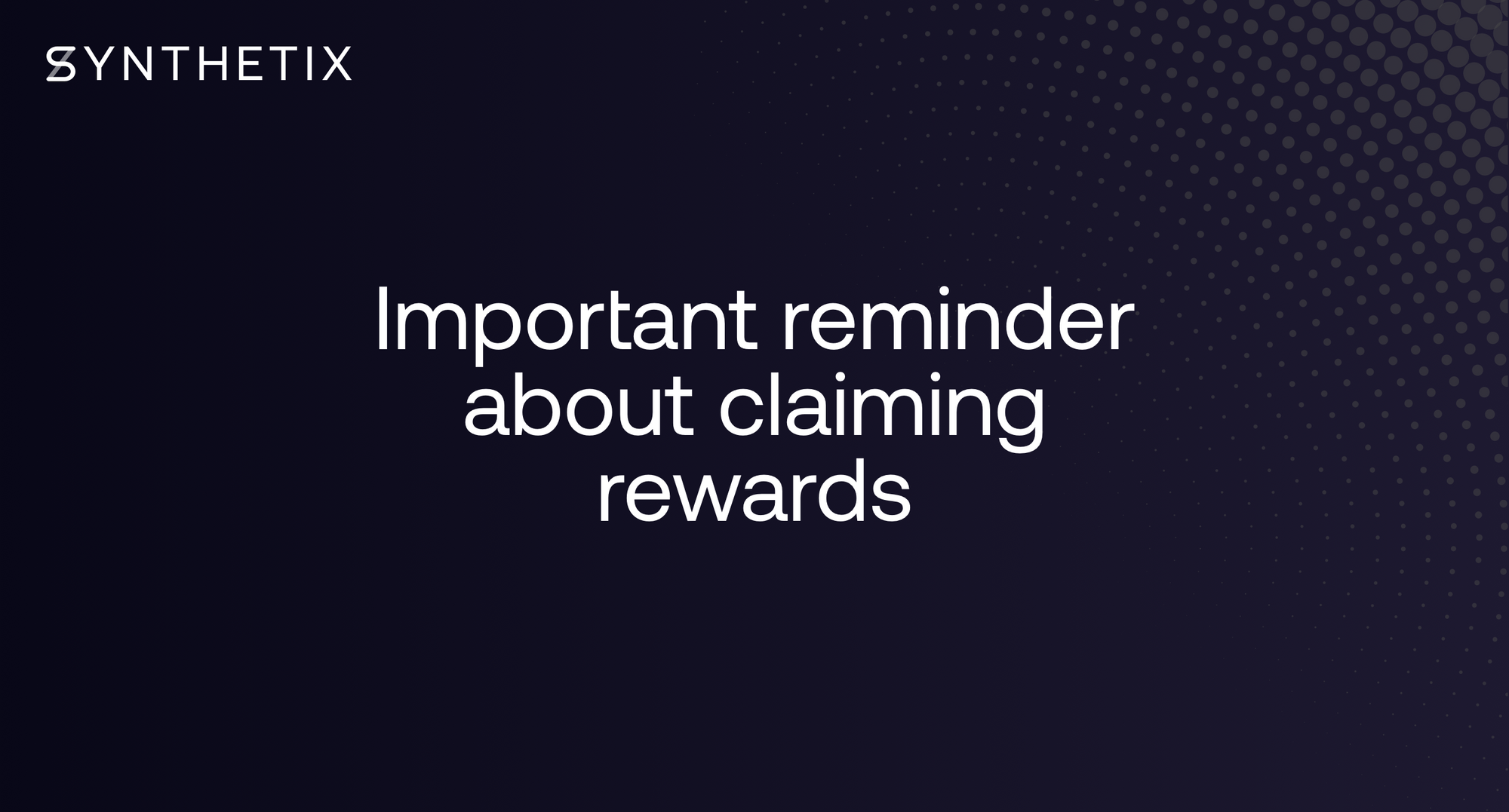 Reminder: Claim rewards by this Thursday (AEDT) or you'll forfeit any rewards earned before June 12