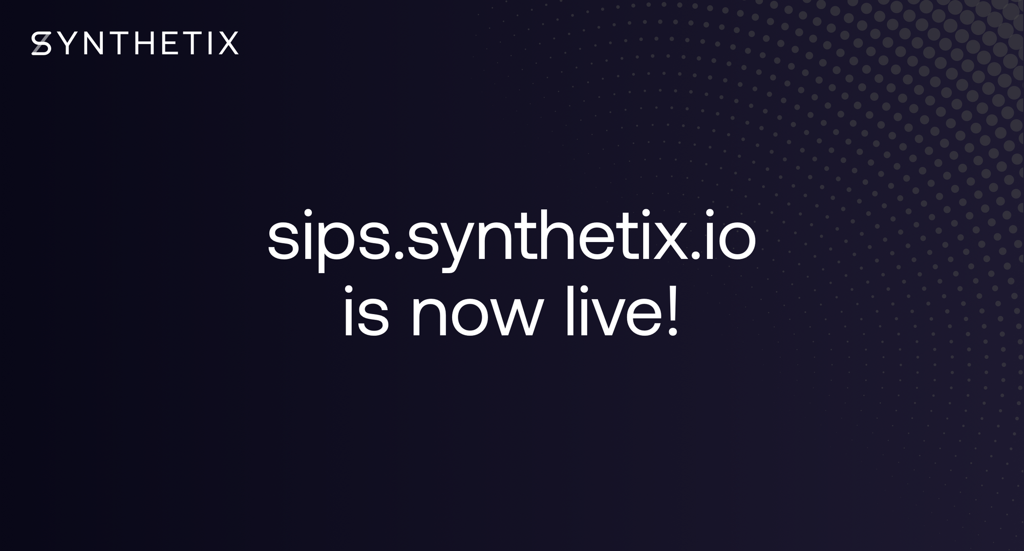Our new SIPs website is now live!