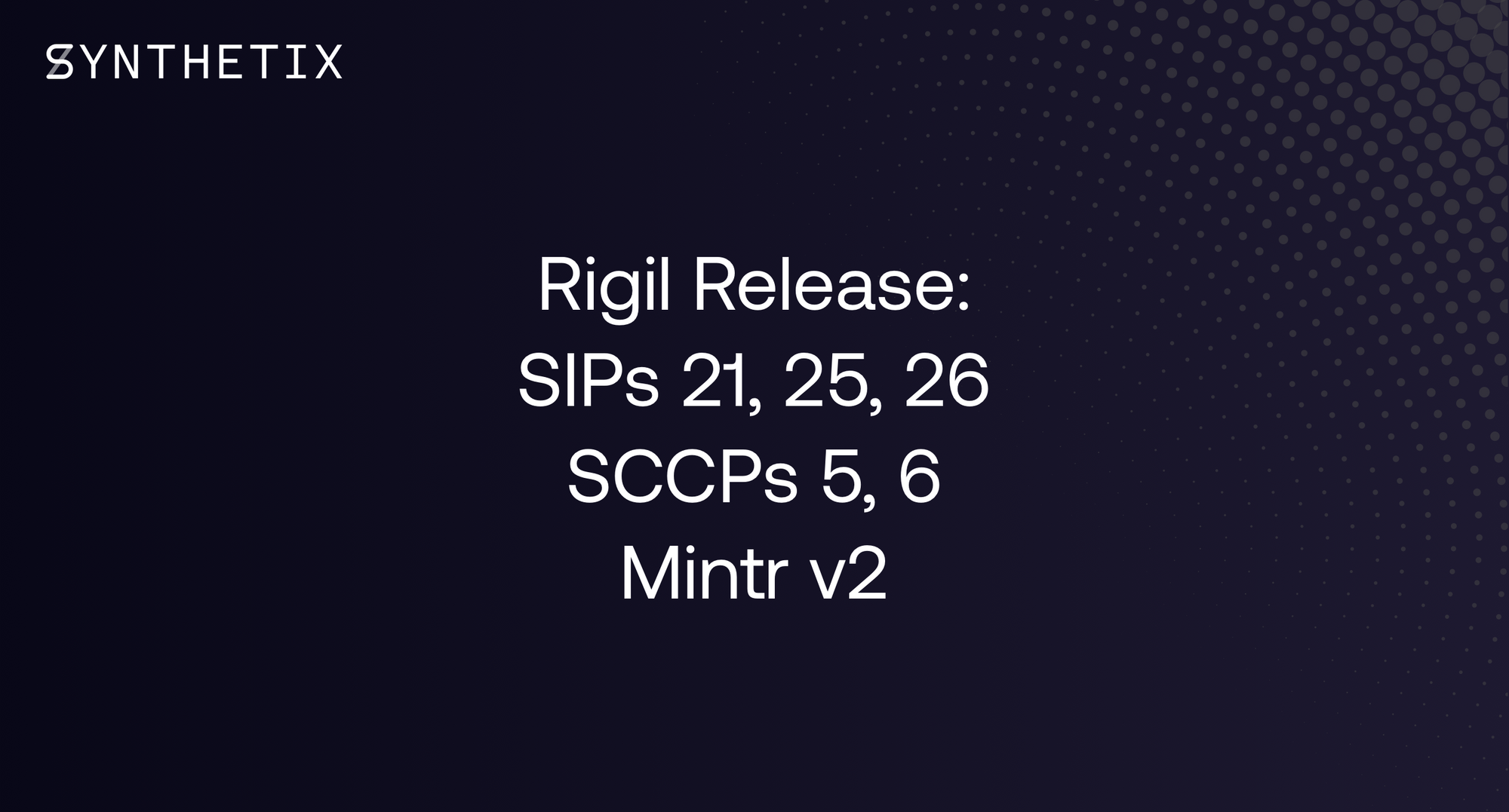 The Rigil Release