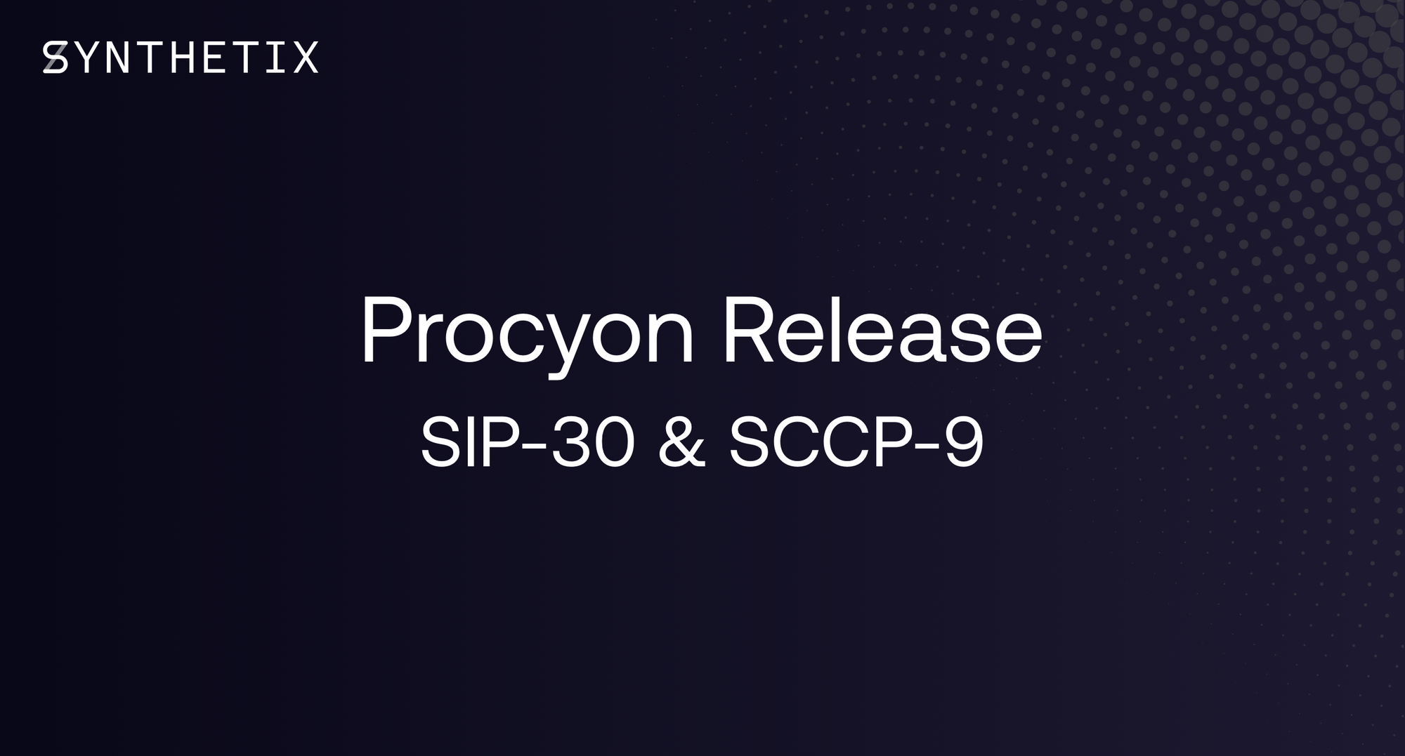 The Procyon Release