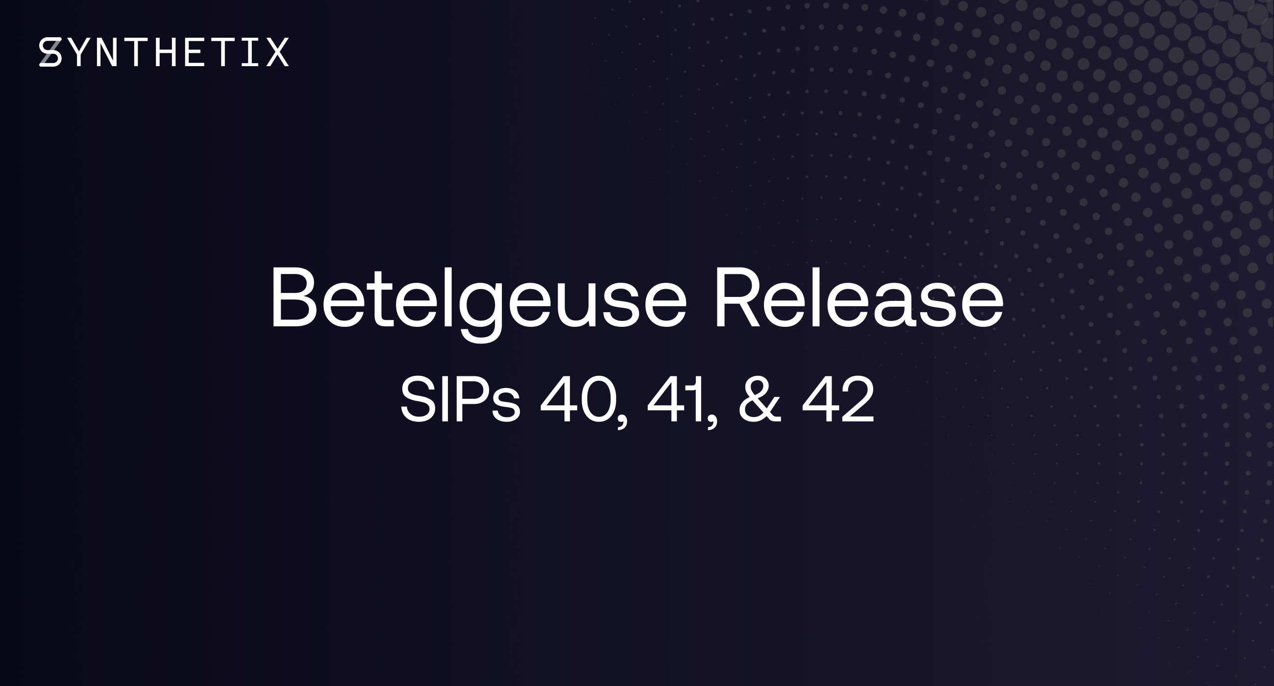The Betelgeuse Release