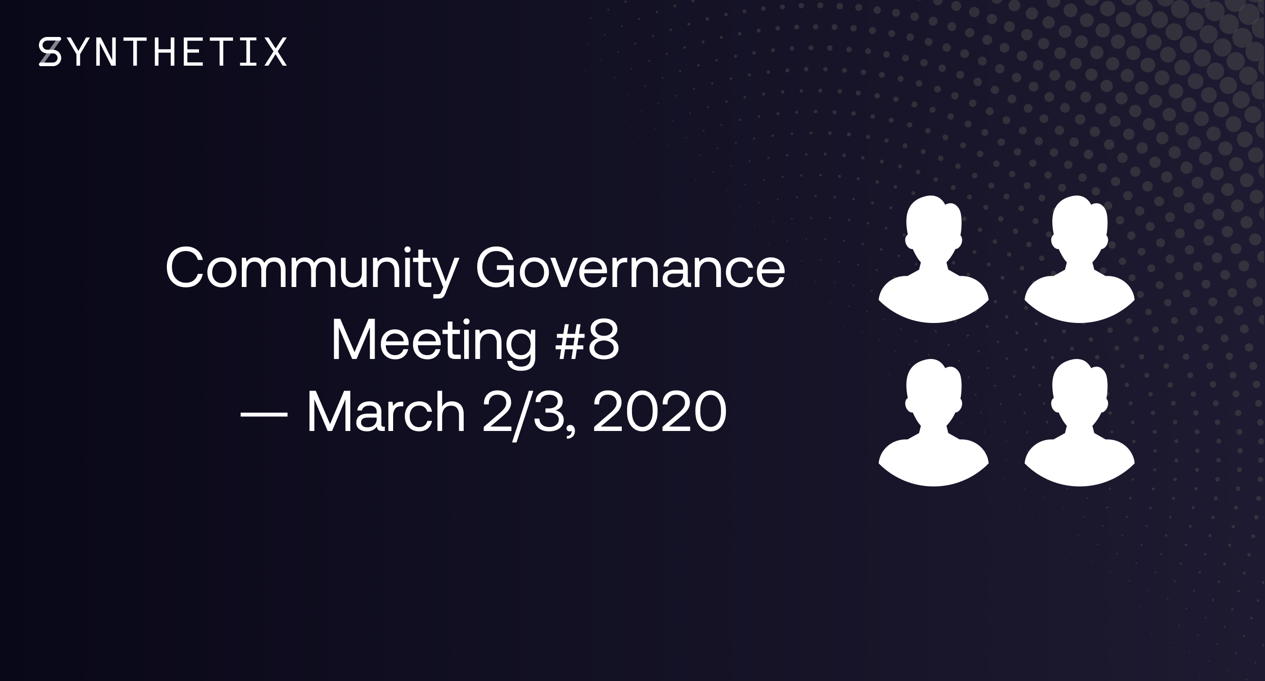 Join us on March 2/3 for the next community governance call!