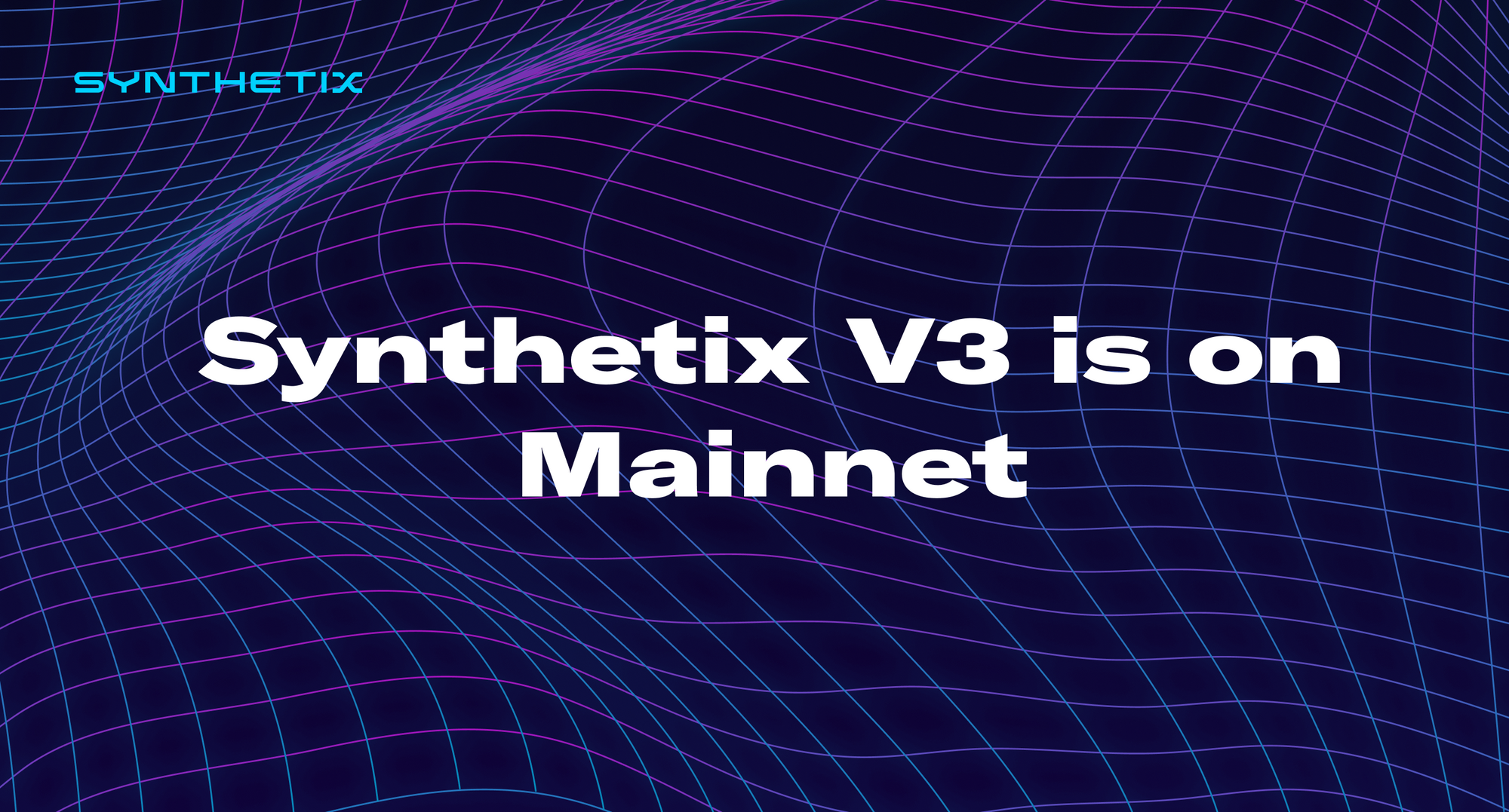 Synthetix V3 is on Mainnet