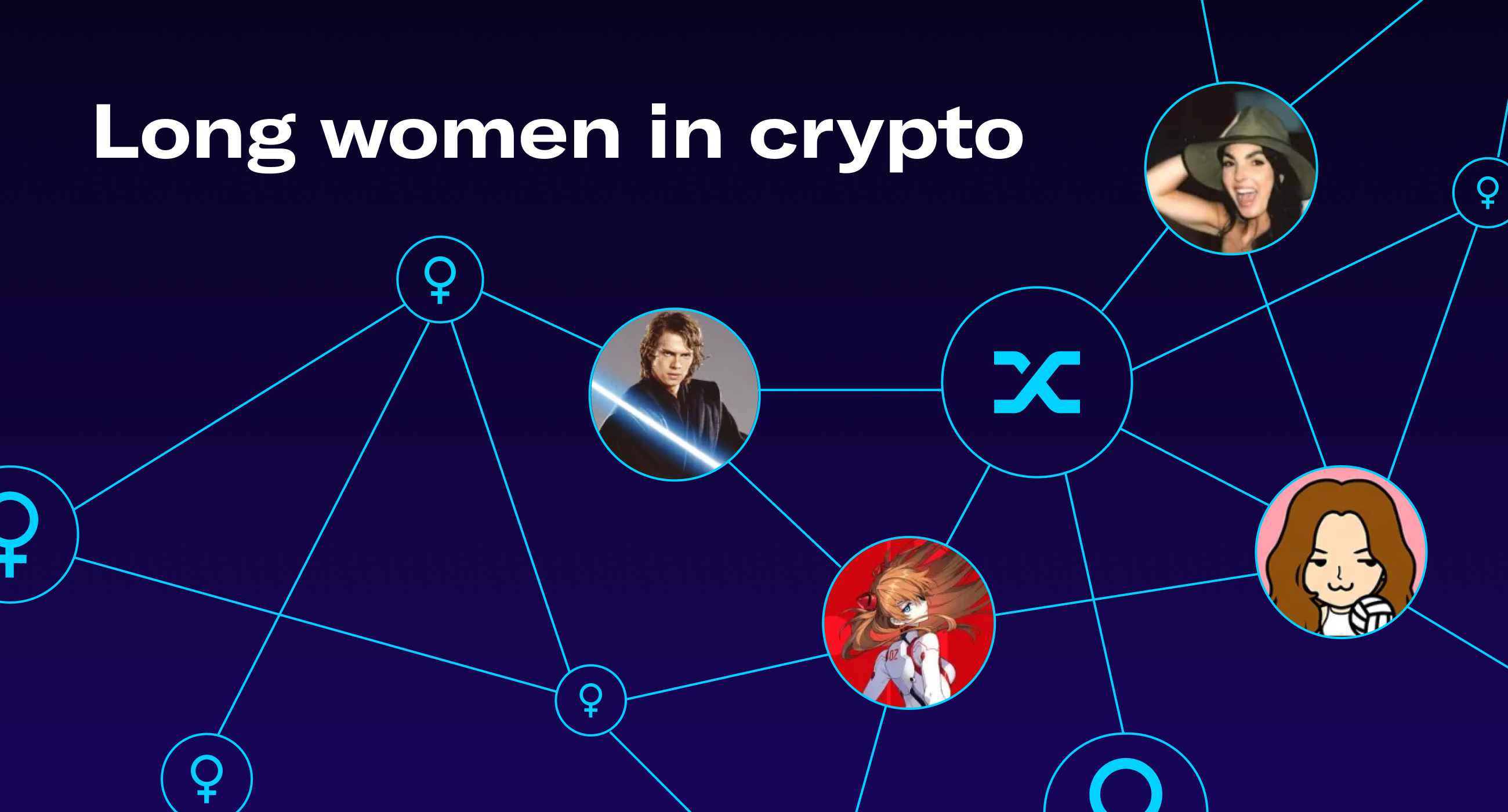 Long women successful  crypto