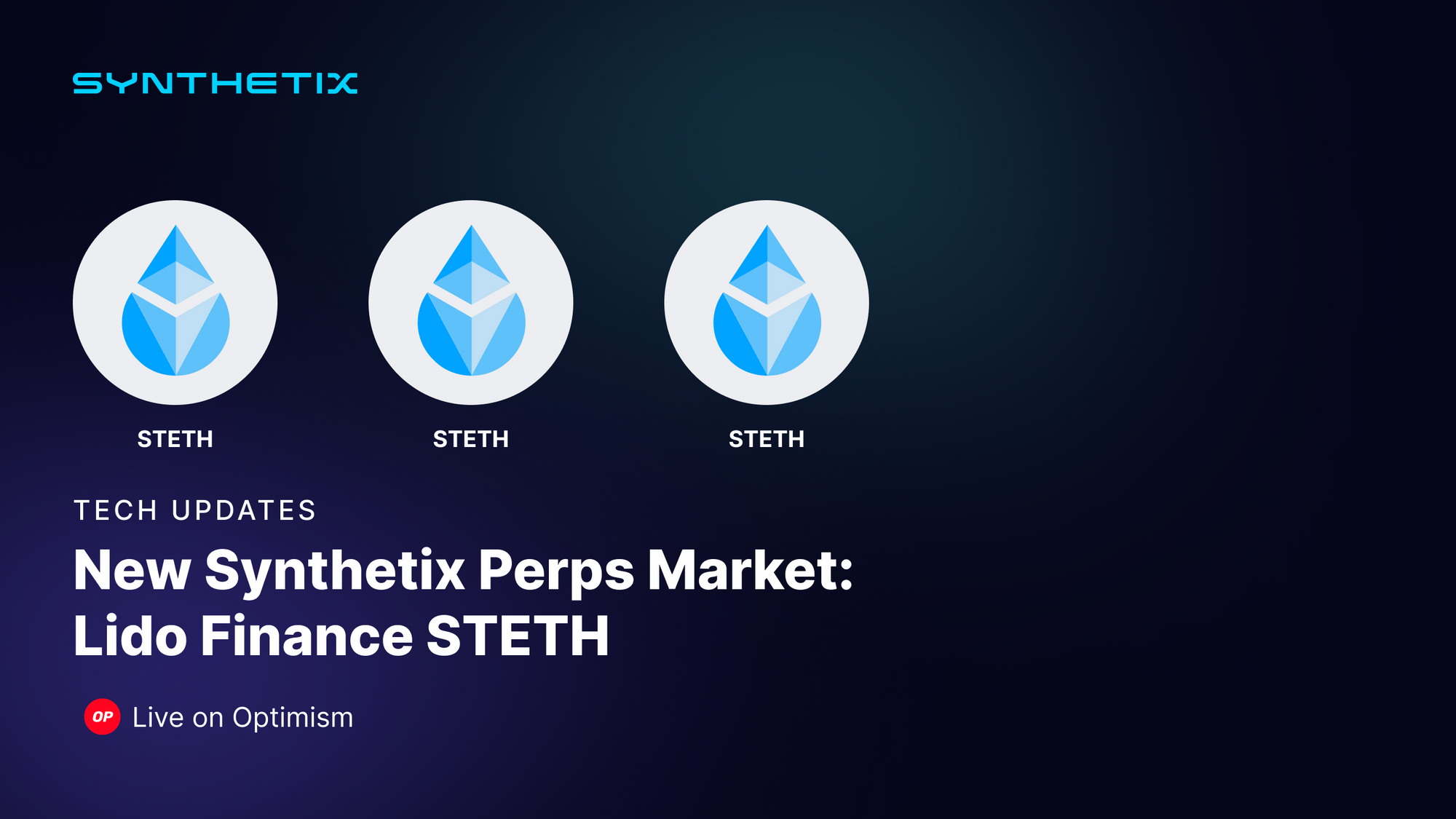 Synthetix lists stETH Perps