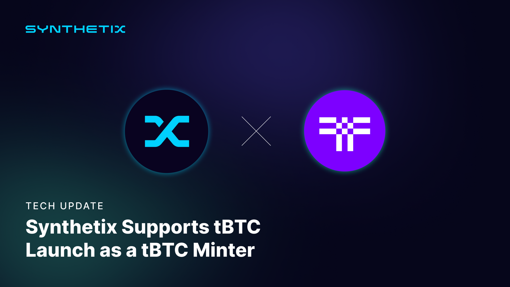 Synthetix supports tBTC launch as a tBTC minter