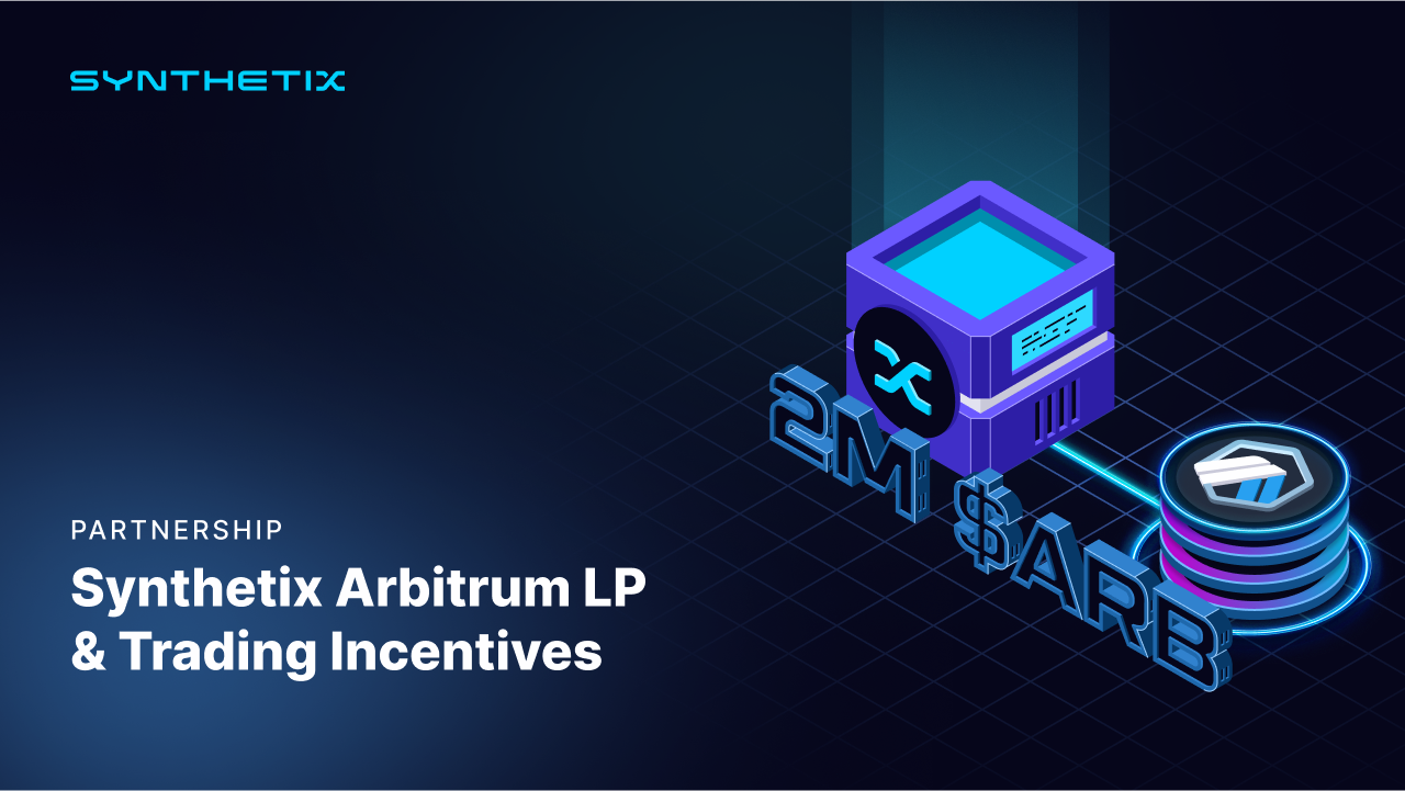Synthetix Launches Arbitrum Liquidity Incentive Program with 2M ARB Rewards