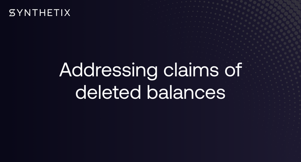 Addressing Claims of Deleted Balances