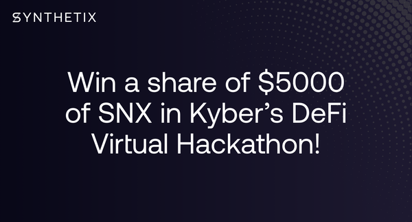 Join Kyber's DeFi Virtual Hackathon!