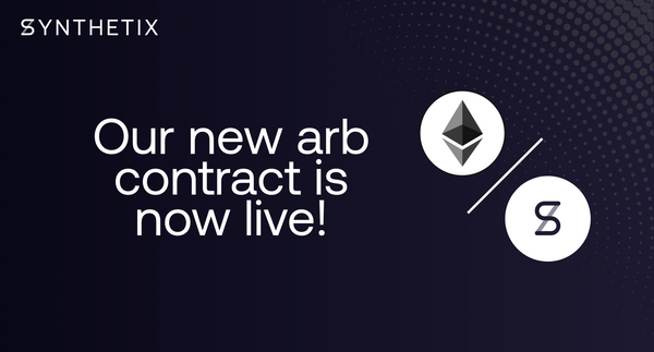 Our new ETH-SNX arb contract is now live!