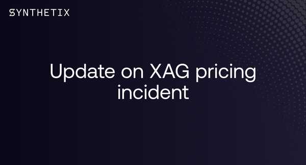 Update on XAG pricing incident