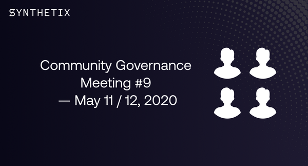 Join us on May 11/12 for the next community governance call!