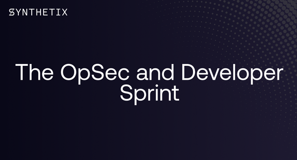 The OpSec & Developer Sprint