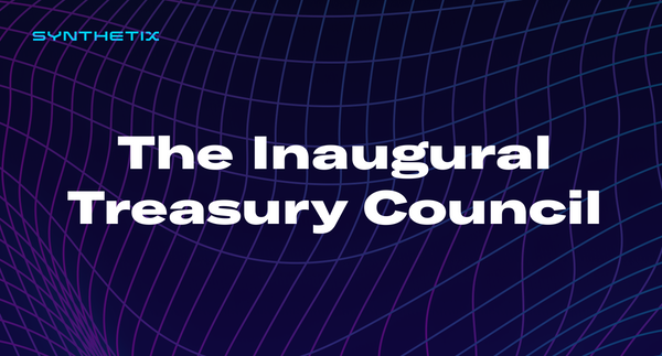 The Inaugural Treasury Council