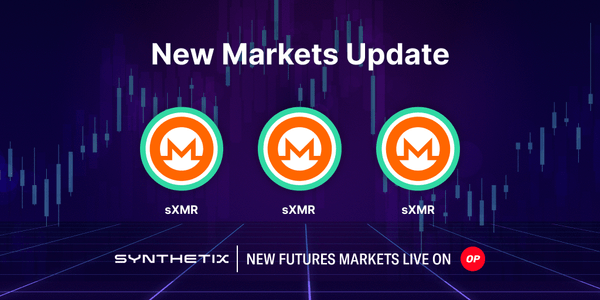 New Synthetix Perp Futures Market: sXMR