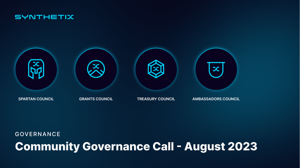 Community Governance Call August 2023