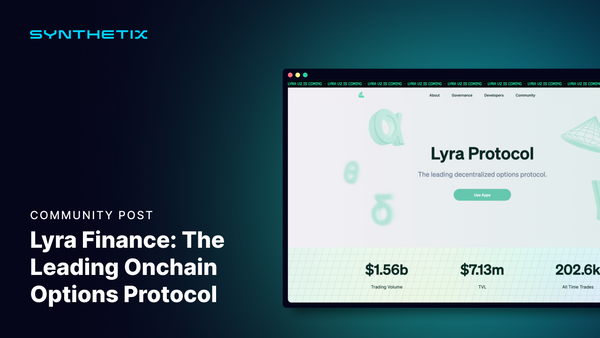 Lyra Finance: The Leading Onchain Options Protocol