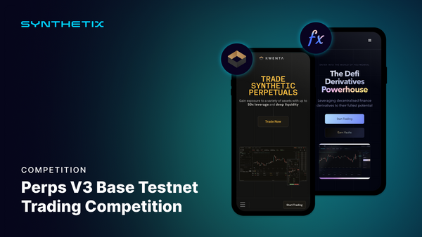 Synthetix Perps V3 Base Testnet Trading Competition
