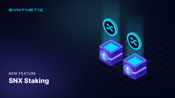 SNX Staking is Here